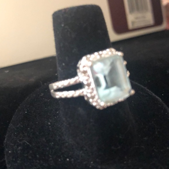 Blue sapphire ring - Picture 3 of 8